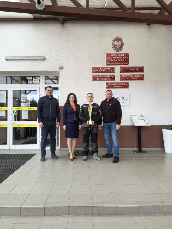 Uczniowie ZSP na Mistrzostwach Mechaników