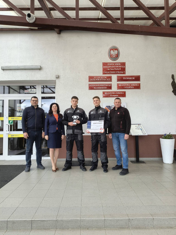 Uczniowie ZSP na Mistrzostwach Mechaników