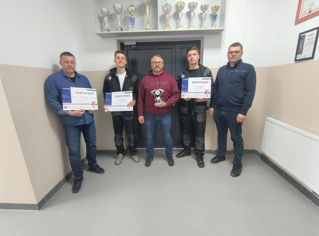 Uczniowie ZSP na Mistrzostwach Mechaników
