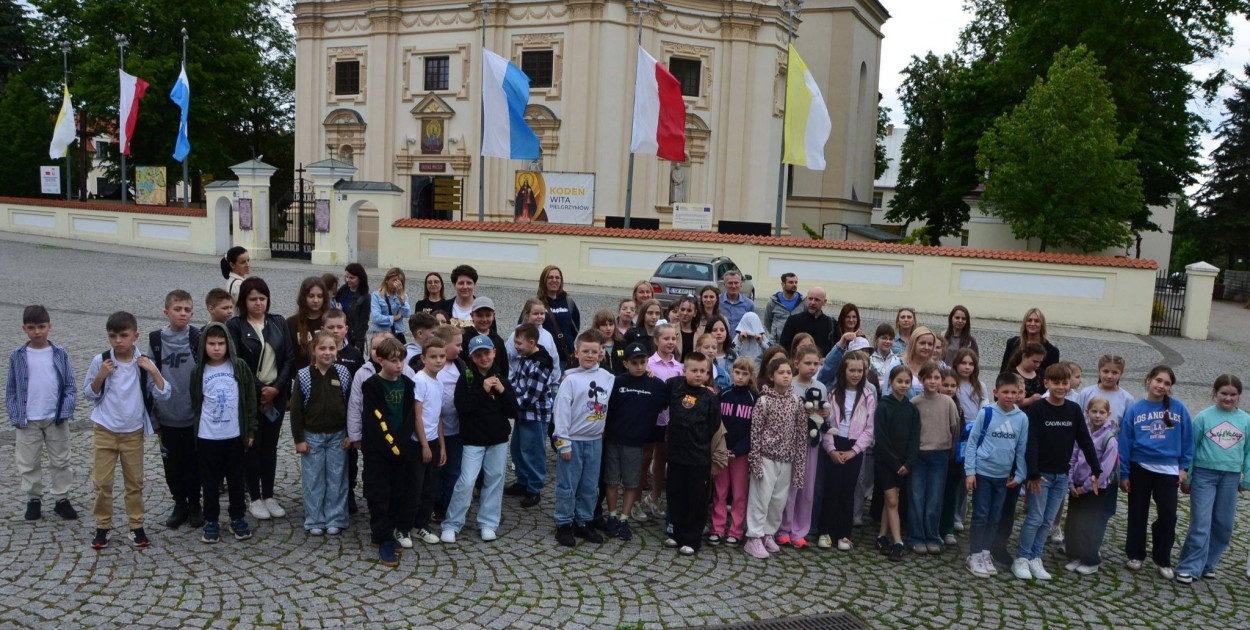 Pielgrzymka dzieci pierwszokomunijnych