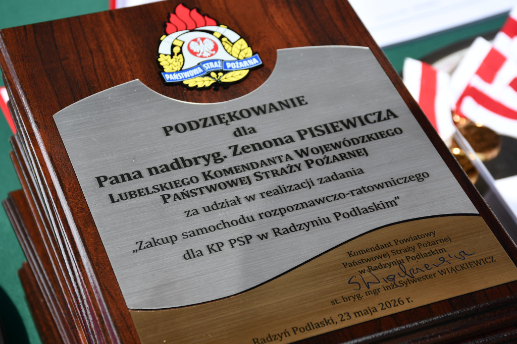 Powiatowe obchody Dnia Strażaka w Radzyniu