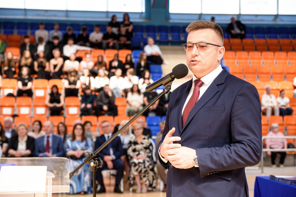 Ślubowanie Oddziału Przygotowania Wojskowego w ZSP