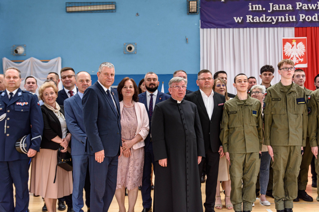 Ślubowanie Oddziału Przygotowania Wojskowego w ZSP