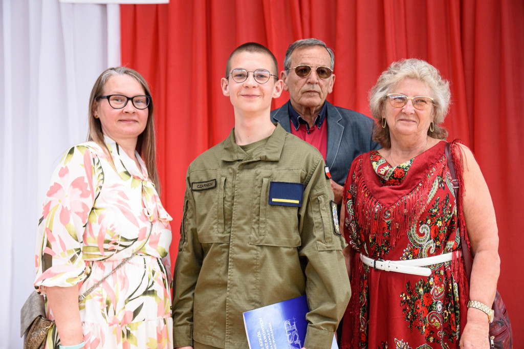 Ślubowanie Oddziału Przygotowania Wojskowego w ZSP