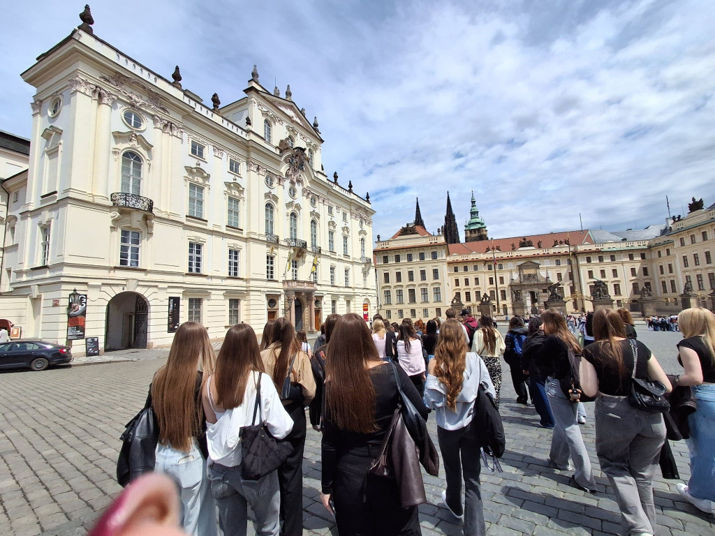 Wycieczka z I LO na Śląsk i do Czech