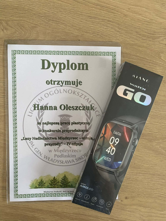 Uczennica SP w Komarówce zwyciężczynią konkursu