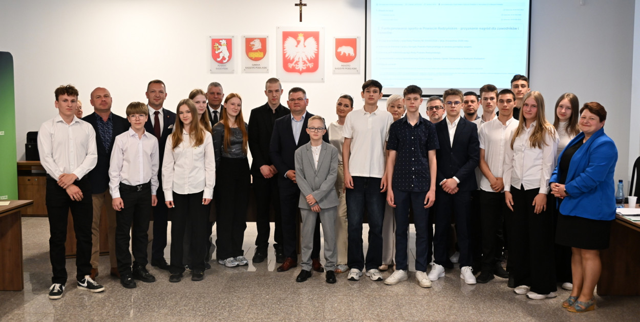 Sportowcy i trenerzy z powiatu nagrodzeni