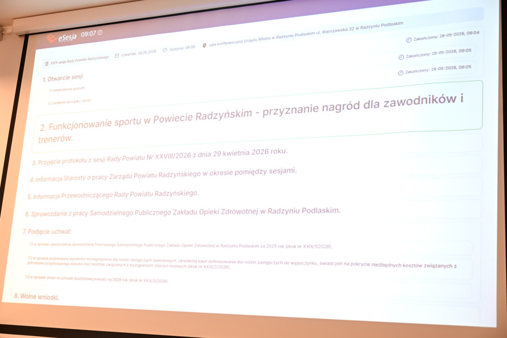Sportowcy i trenerzy z powiatu nagrodzeni