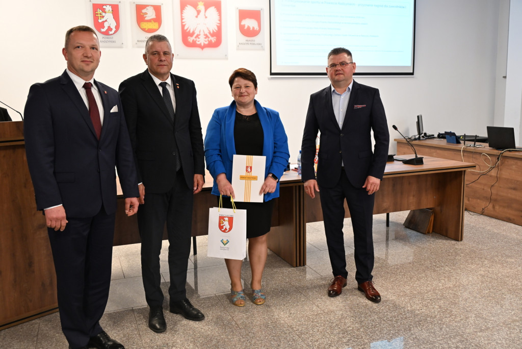 Sportowcy i trenerzy z powiatu nagrodzeni