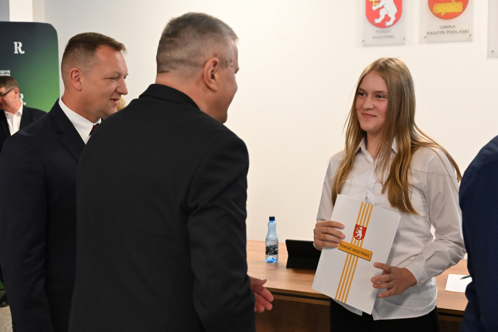 Sportowcy i trenerzy z powiatu nagrodzeni