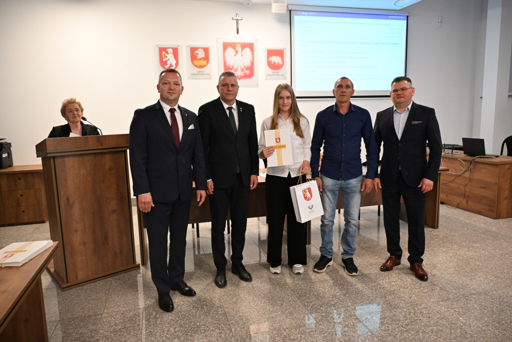 Sportowcy i trenerzy z powiatu nagrodzeni