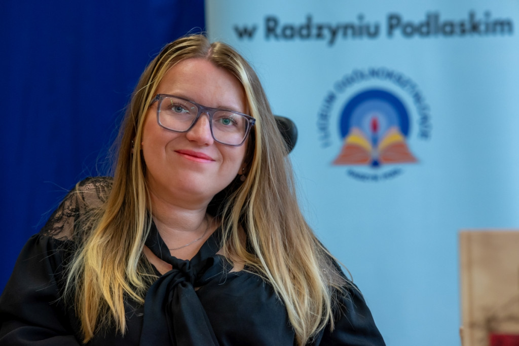 Spotkanie z Sylwią Błach w I LO