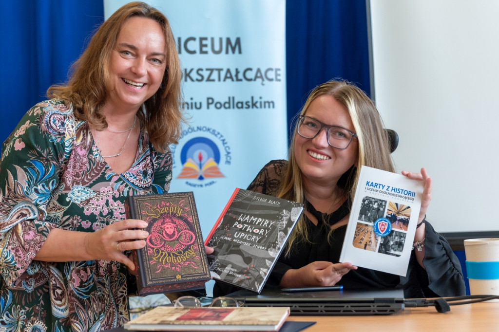 Spotkanie z Sylwią Błach w I LO