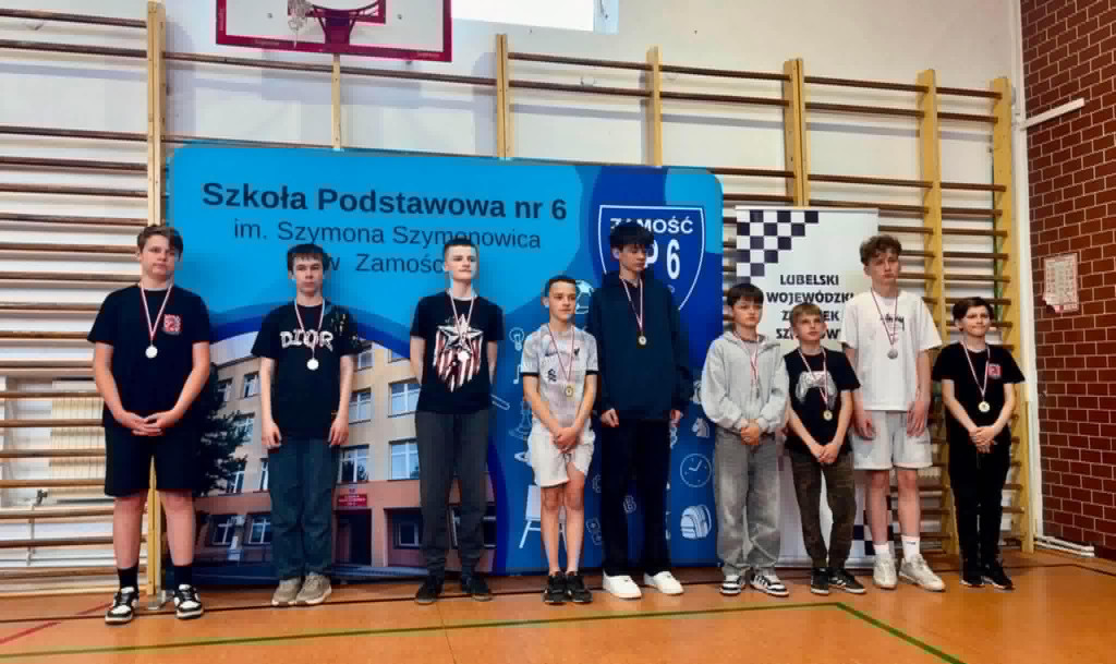 Młodzi radzyńscy szachiści na turnieju w Zamościu