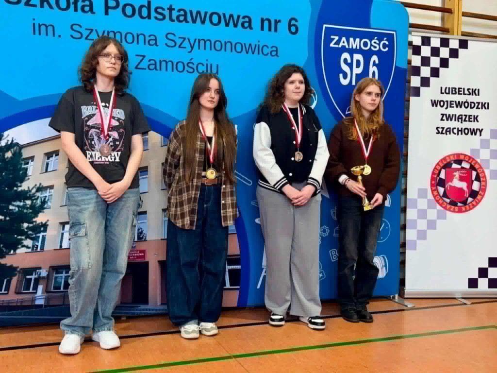 Młodzi radzyńscy szachiści na turnieju w Zamościu