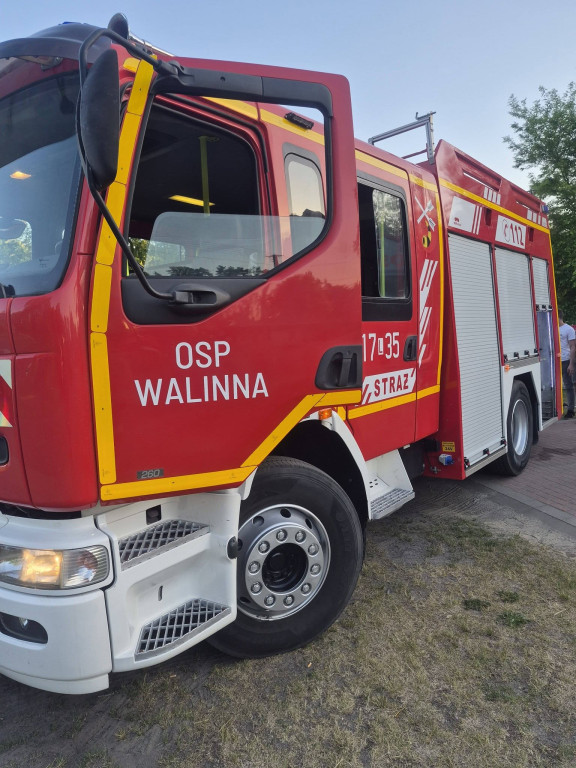 Nowy samochód OSP w Walinnie
