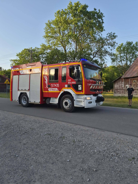 Nowy samochód OSP w Walinnie