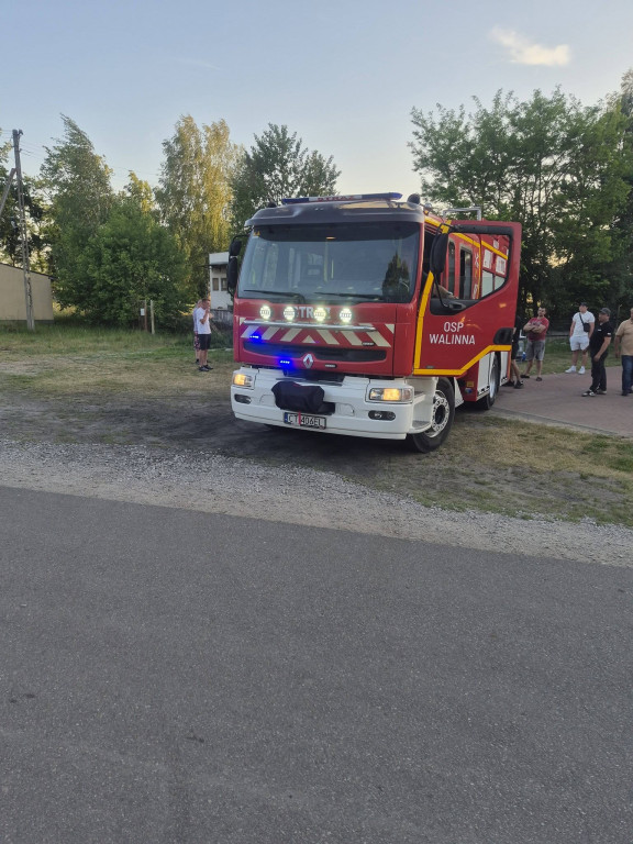 Nowy samochód OSP w Walinnie