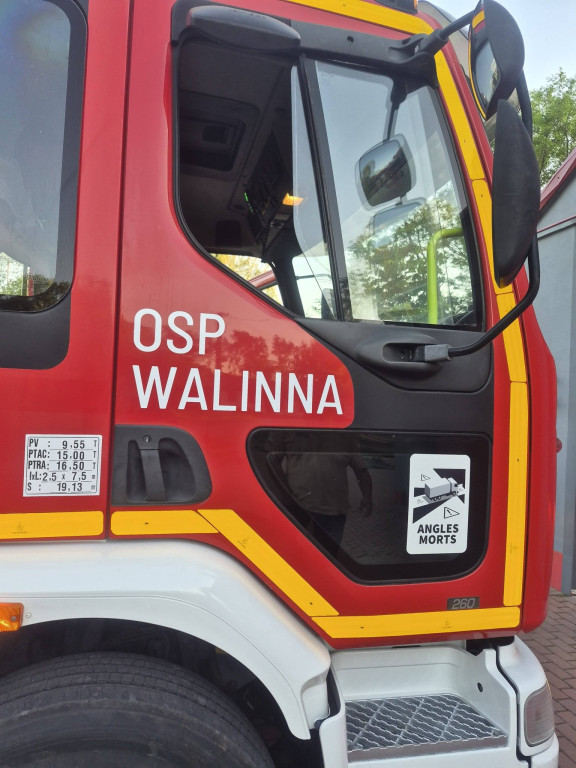 Nowy samochód OSP w Walinnie