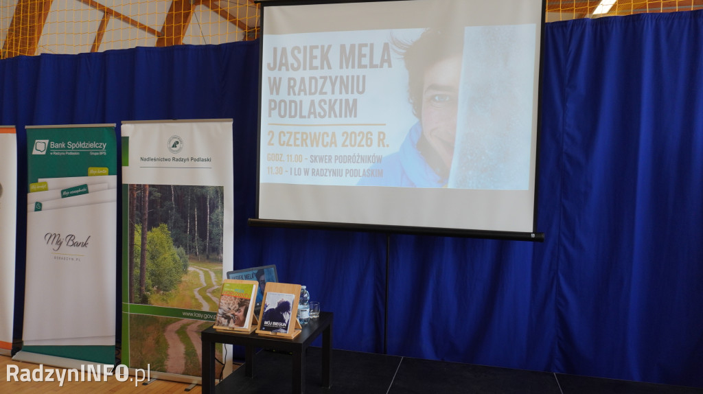 Spotkanie z podróżnikiem Janem Melą w Radzyniu