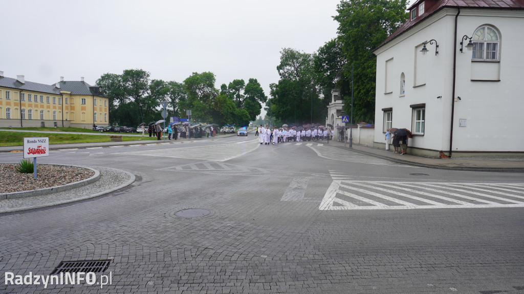 Boże Ciało w parafii Trójcy Świętej w Radzyniu