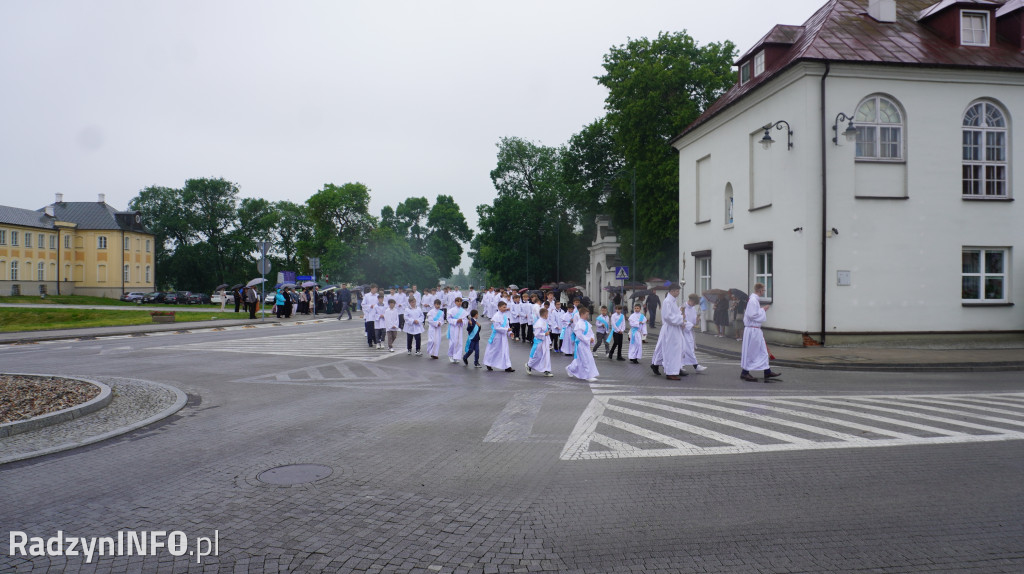 Boże Ciało w parafii Trójcy Świętej w Radzyniu