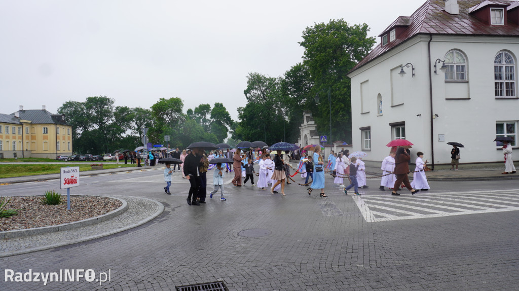 Boże Ciało w parafii Trójcy Świętej w Radzyniu