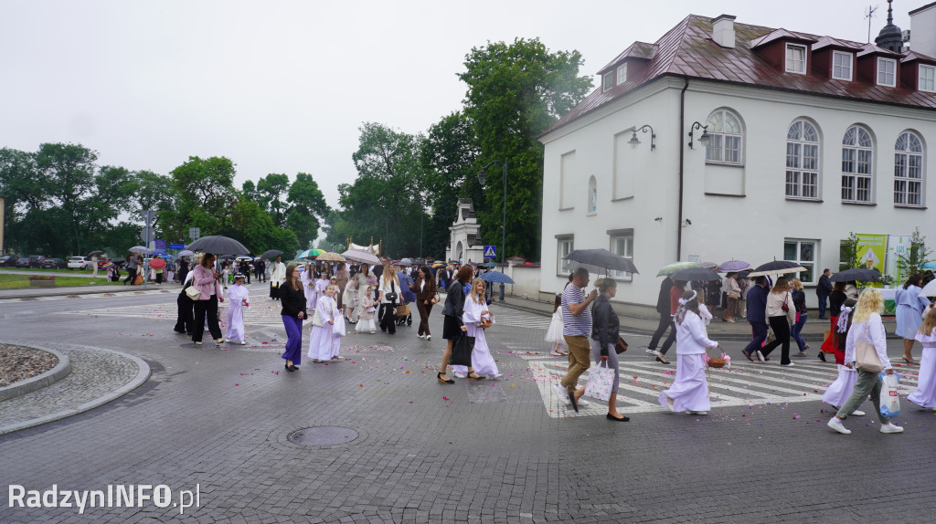Boże Ciało w parafii Trójcy Świętej w Radzyniu