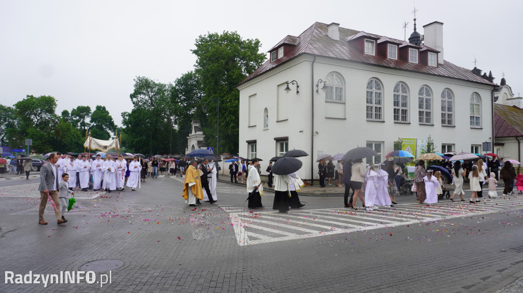 Boże Ciało w parafii Trójcy Świętej w Radzyniu