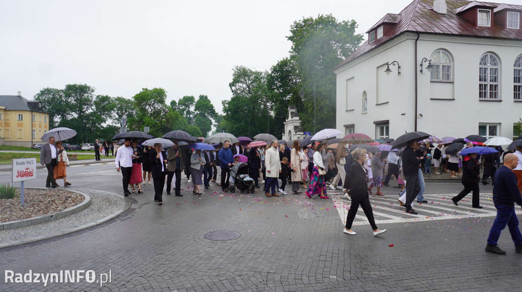 Boże Ciało w parafii Trójcy Świętej w Radzyniu