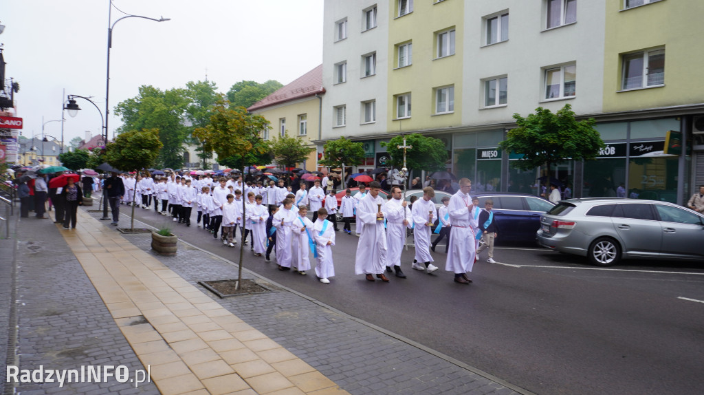 Boże Ciało w parafii Trójcy Świętej w Radzyniu