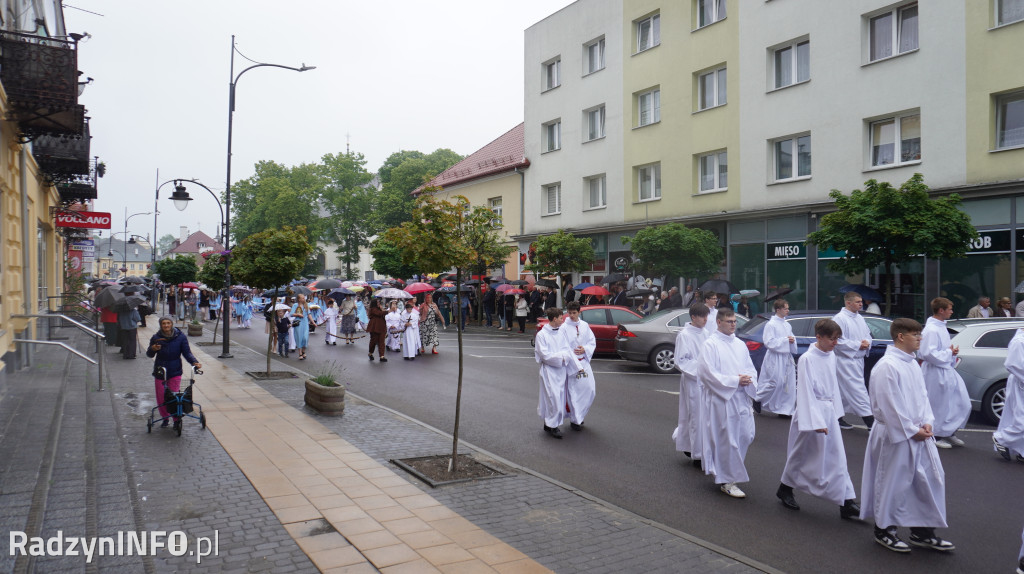 Boże Ciało w parafii Trójcy Świętej w Radzyniu