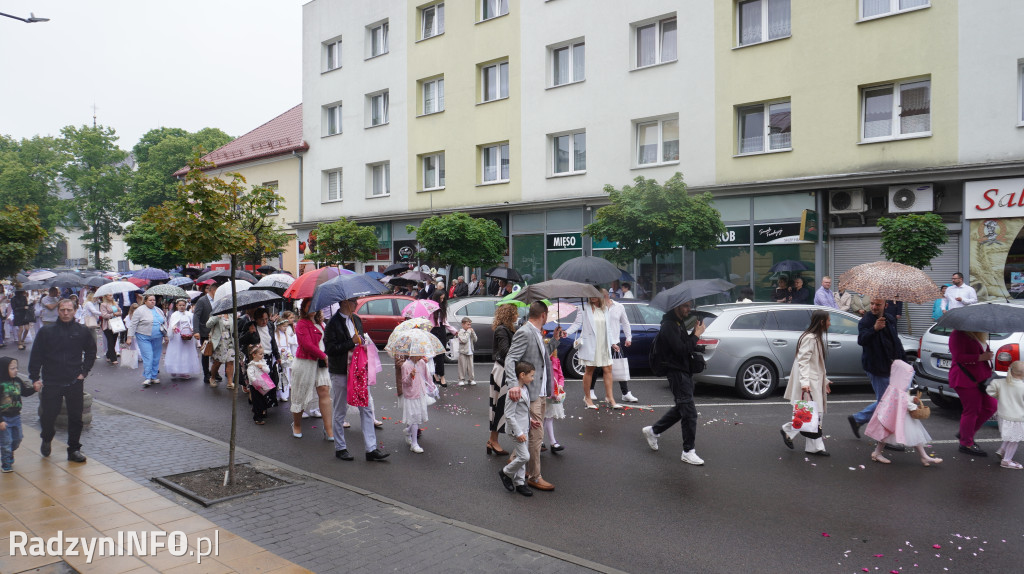 Boże Ciało w parafii Trójcy Świętej w Radzyniu