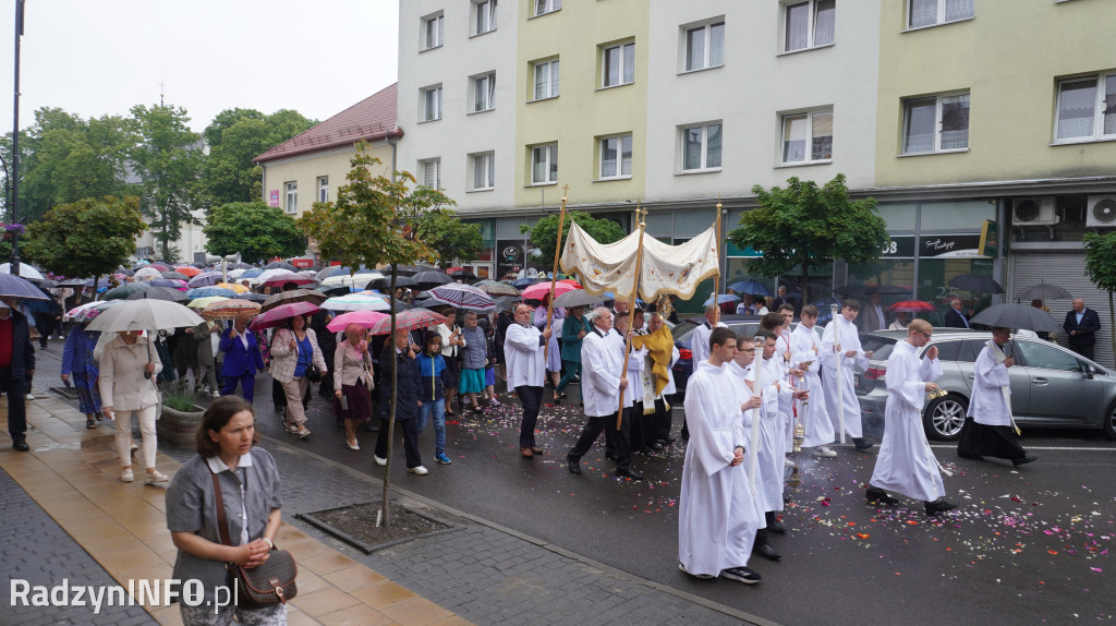 Boże Ciało w parafii Trójcy Świętej w Radzyniu