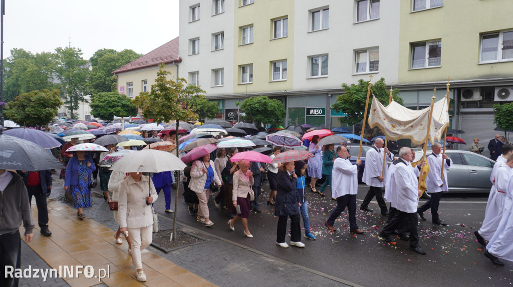 Boże Ciało w parafii Trójcy Świętej w Radzyniu