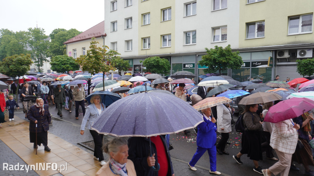 Boże Ciało w parafii Trójcy Świętej w Radzyniu