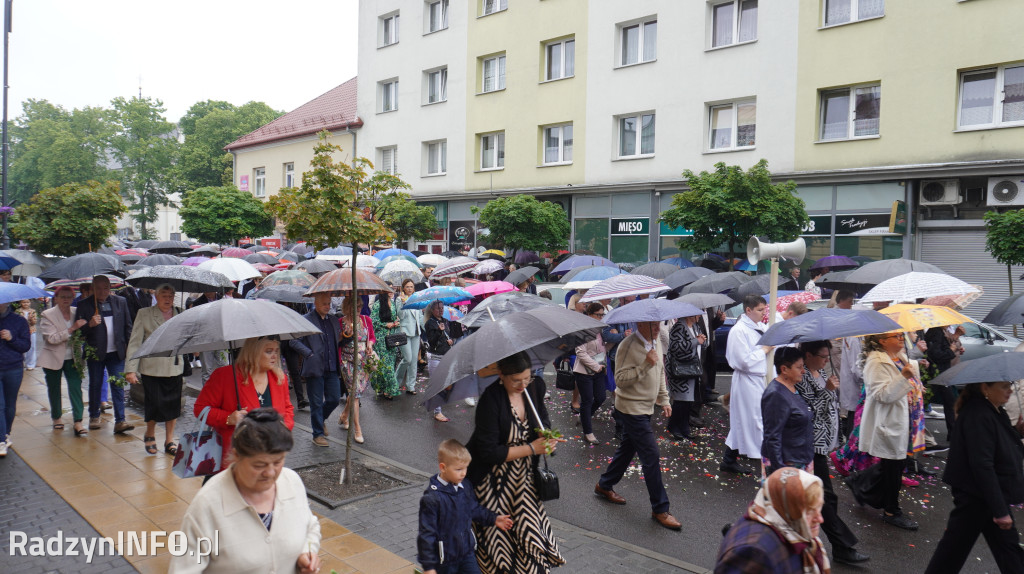 Boże Ciało w parafii Trójcy Świętej w Radzyniu