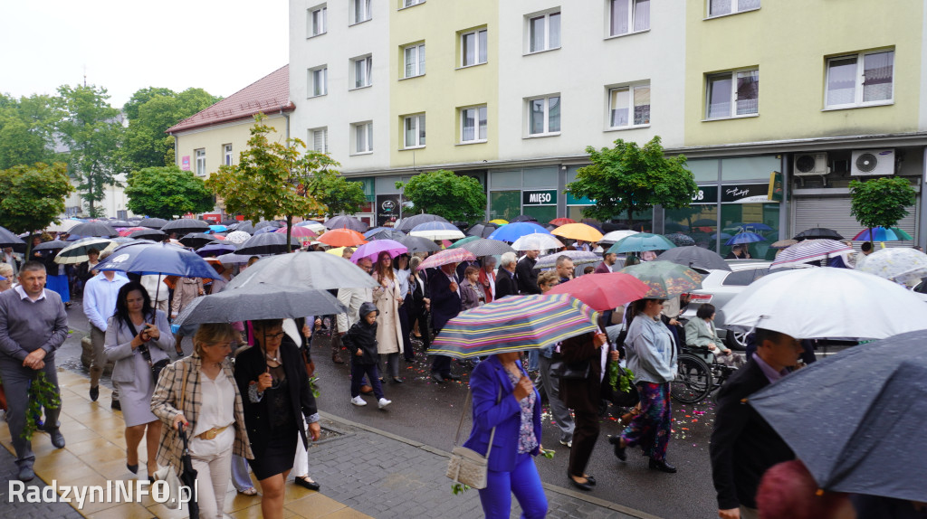 Boże Ciało w parafii Trójcy Świętej w Radzyniu