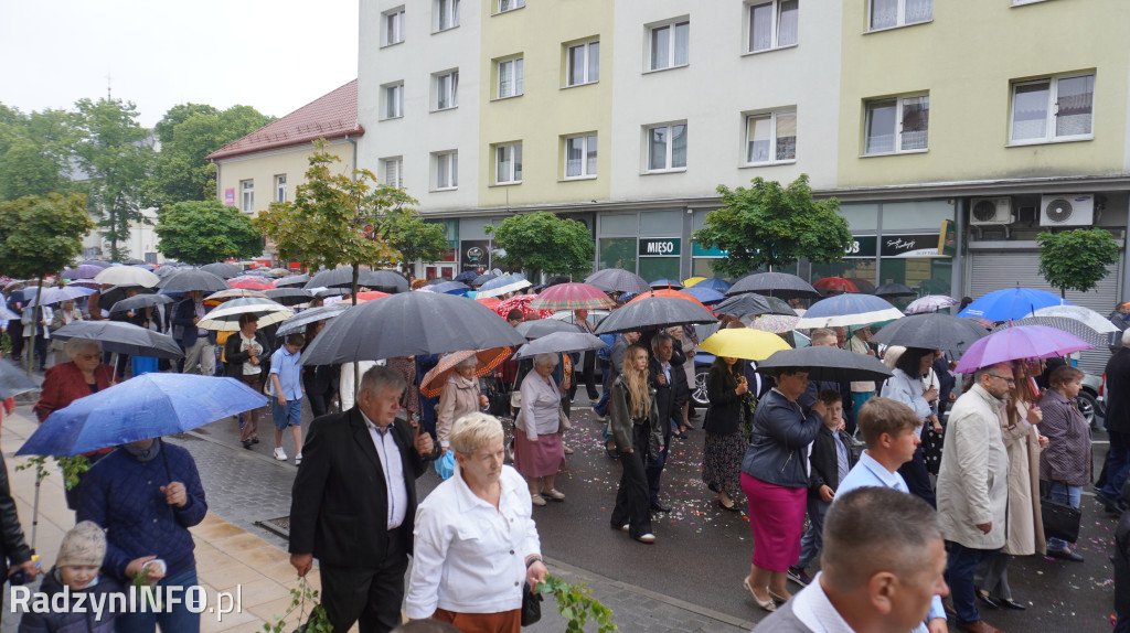 Boże Ciało w parafii Trójcy Świętej w Radzyniu