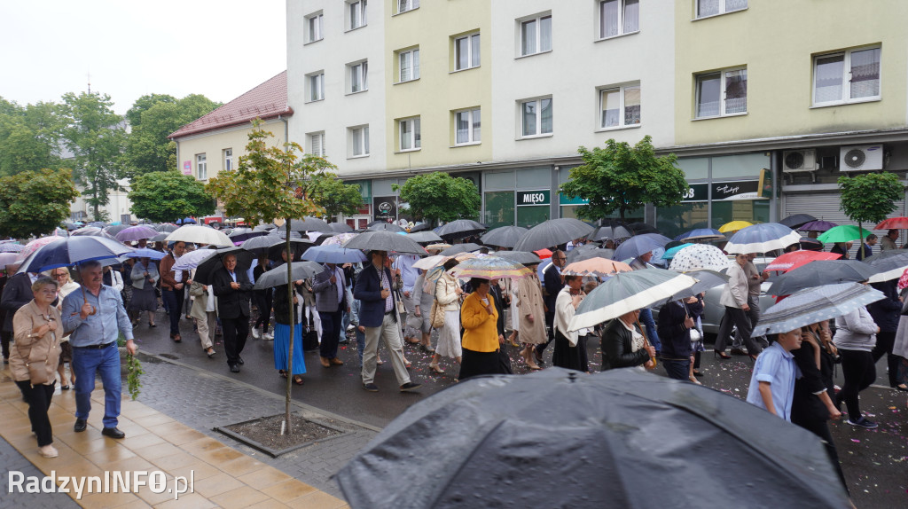 Boże Ciało w parafii Trójcy Świętej w Radzyniu