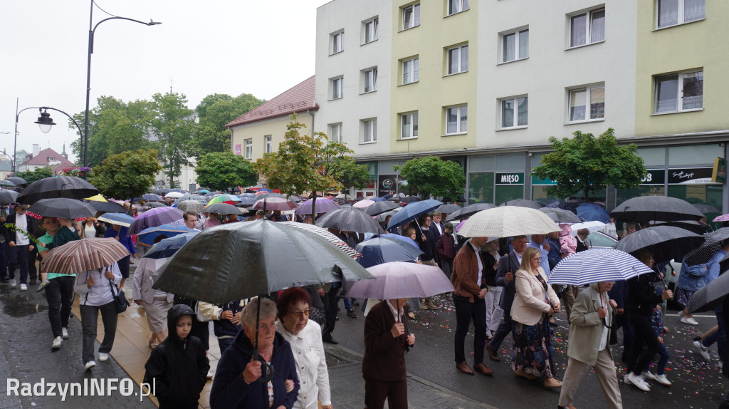 Boże Ciało w parafii Trójcy Świętej w Radzyniu