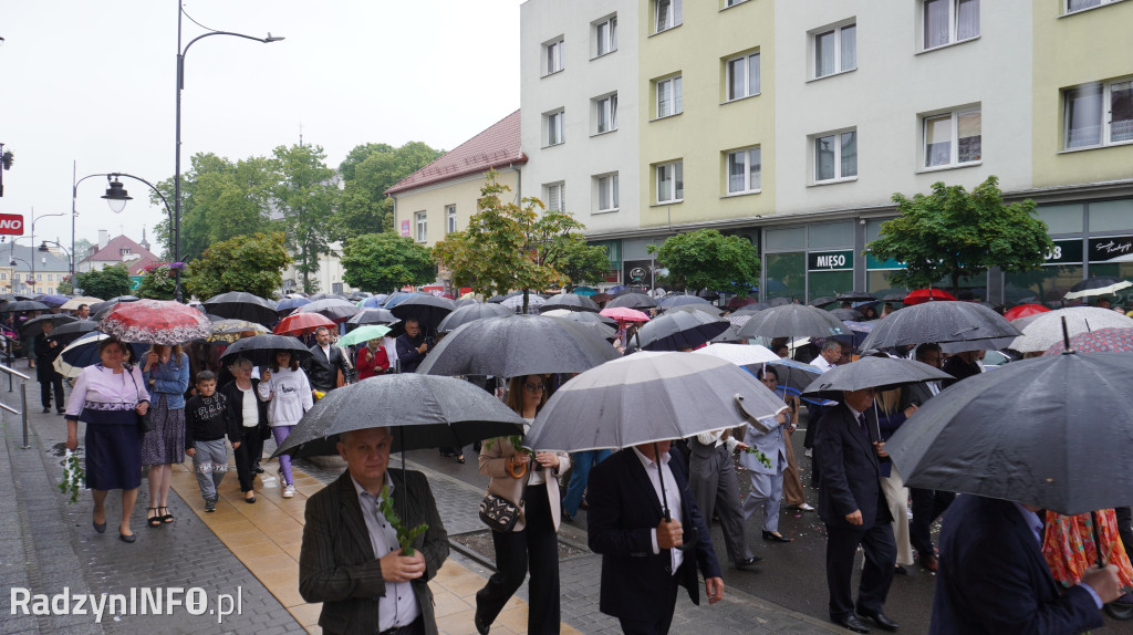 Boże Ciało w parafii Trójcy Świętej w Radzyniu