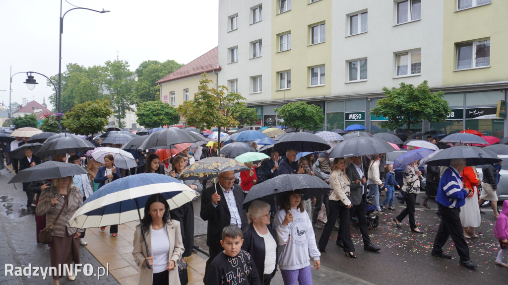 Boże Ciało w parafii Trójcy Świętej w Radzyniu