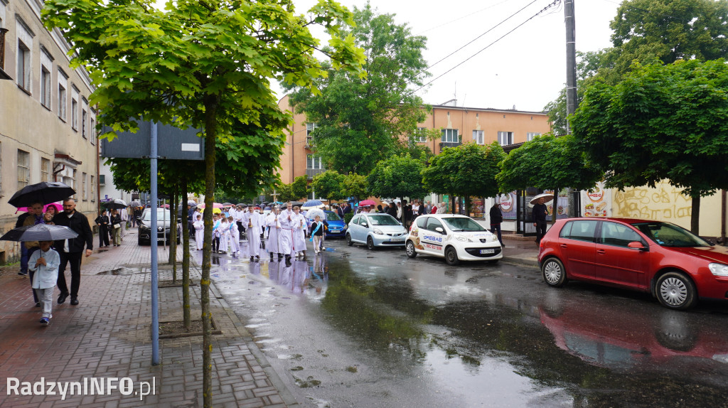 Boże Ciało w parafii Trójcy Świętej w Radzyniu