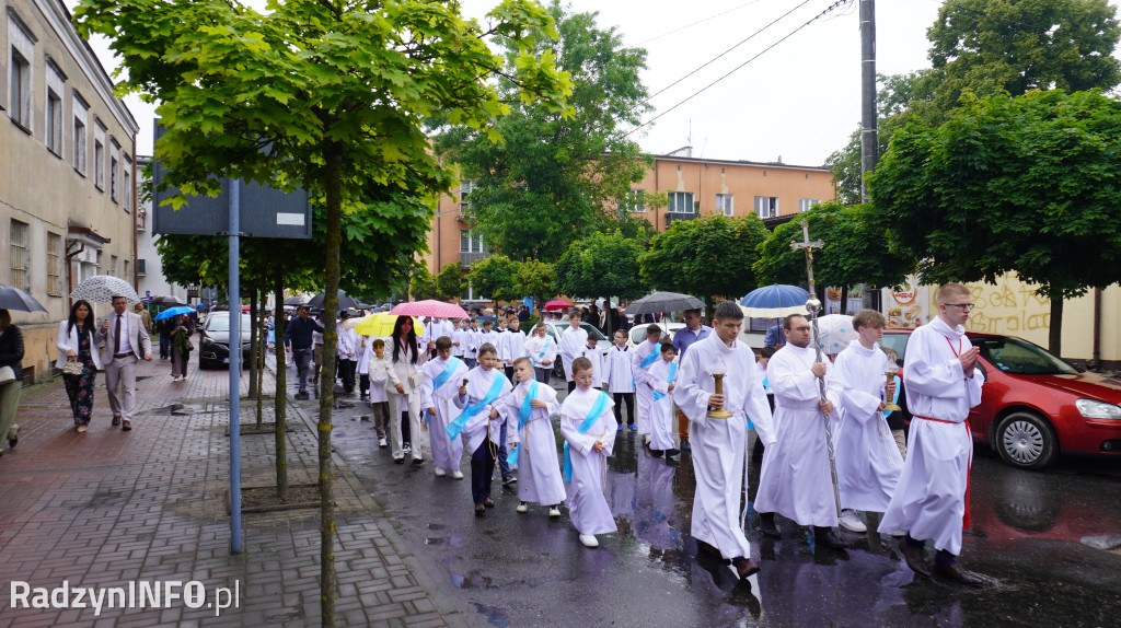 Boże Ciało w parafii Trójcy Świętej w Radzyniu