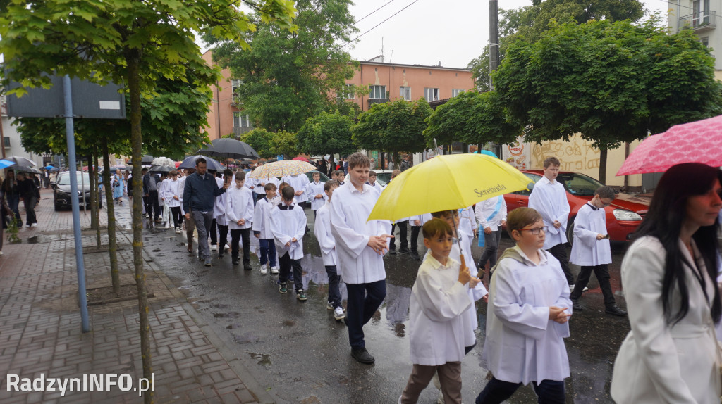 Boże Ciało w parafii Trójcy Świętej w Radzyniu