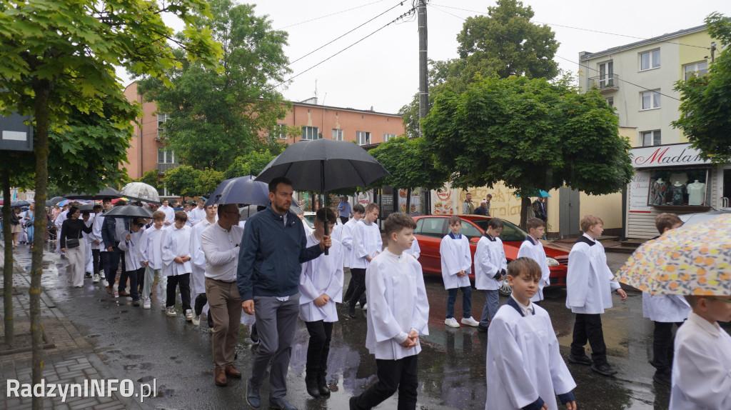 Boże Ciało w parafii Trójcy Świętej w Radzyniu