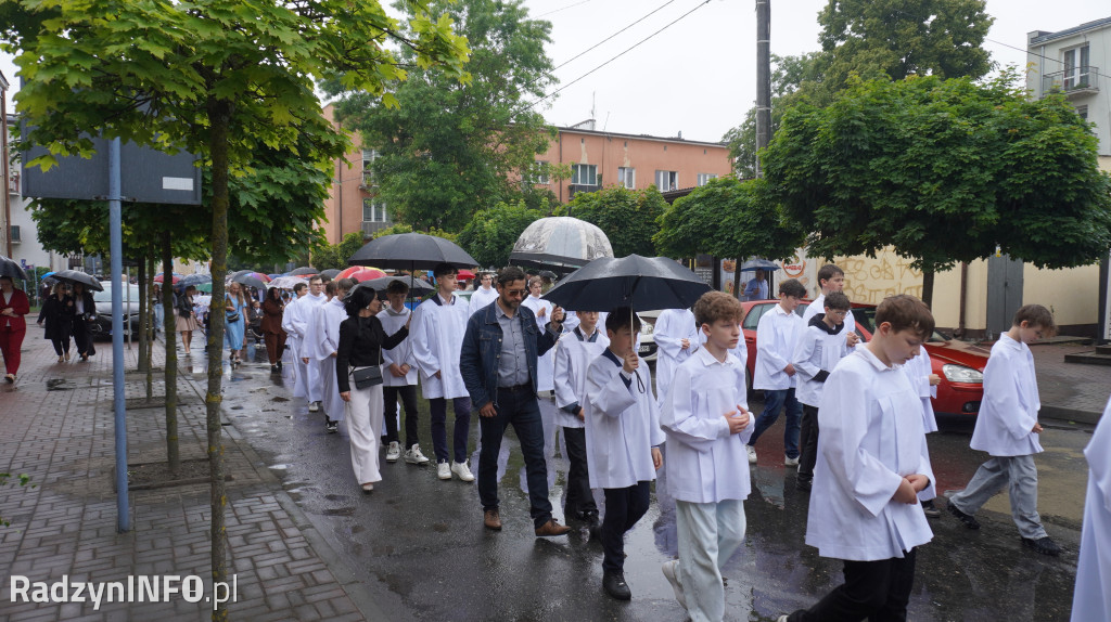 Boże Ciało w parafii Trójcy Świętej w Radzyniu