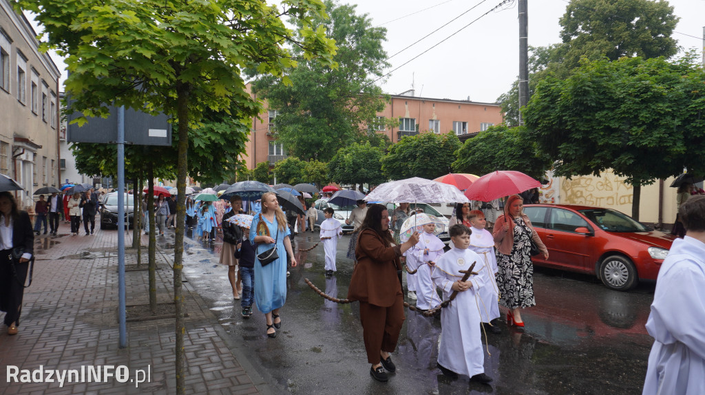 Boże Ciało w parafii Trójcy Świętej w Radzyniu