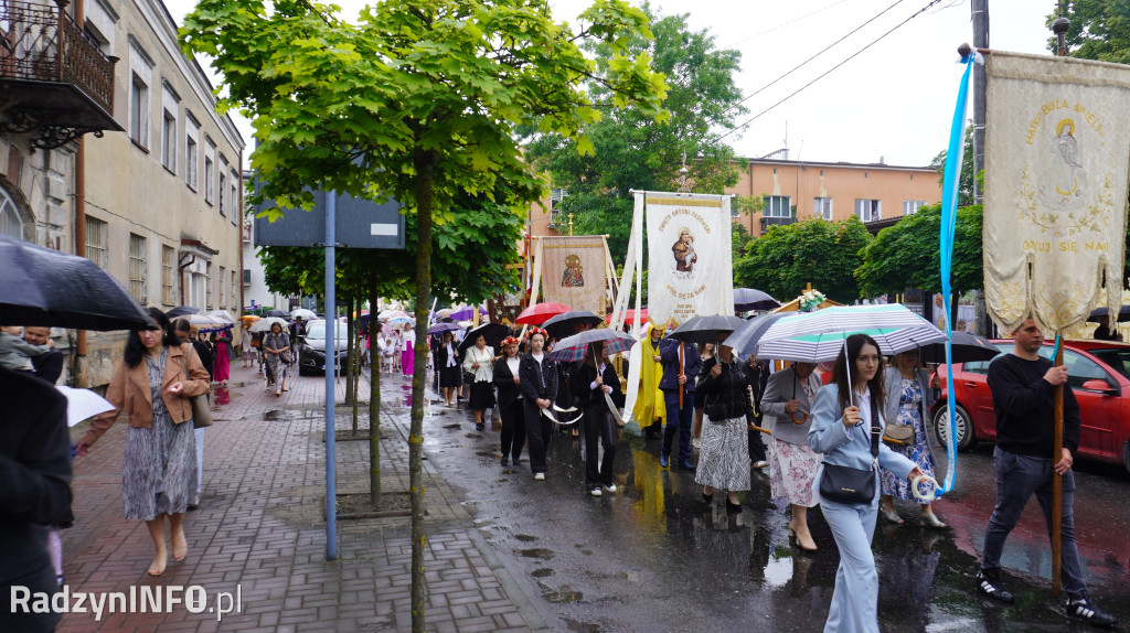 Boże Ciało w parafii Trójcy Świętej w Radzyniu